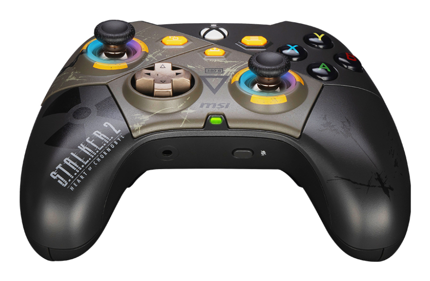 MSI FORCE PRO W STALKER 2 EDITION mando y volante Multicolor USB 2.0 Gamepad Analógico/Digital Android, PC, Xbox, Xbox One S, Xbox One X, Xbox Series S, Xbox Series X
