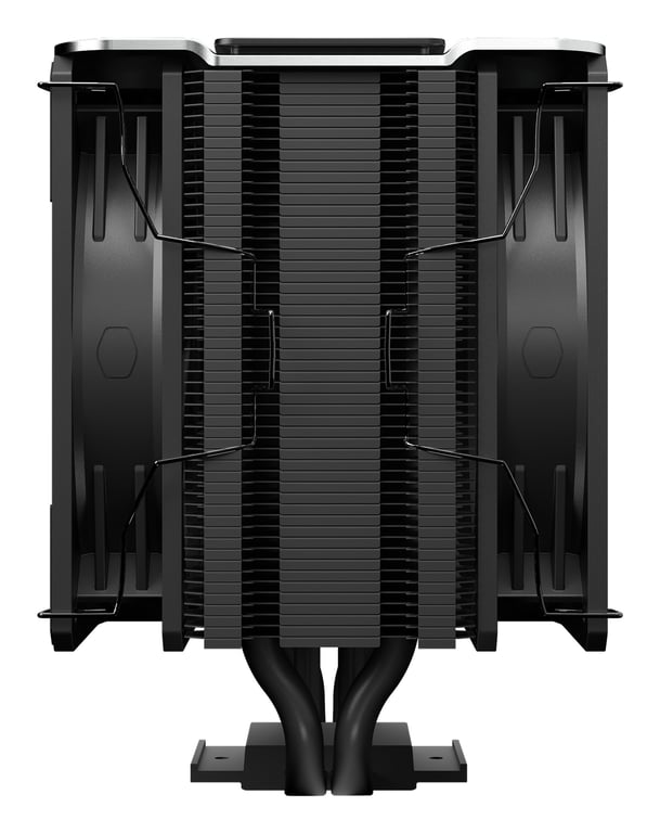 Cooler Master V4 Alpha 3DHP Black Processeur Refroidisseur d'air 12 cm Noir 1 pièce(s) - Neuf