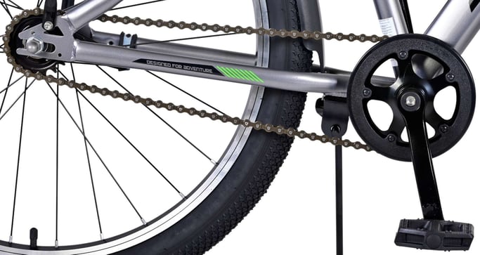 Volare 22542 city bike grigio 24