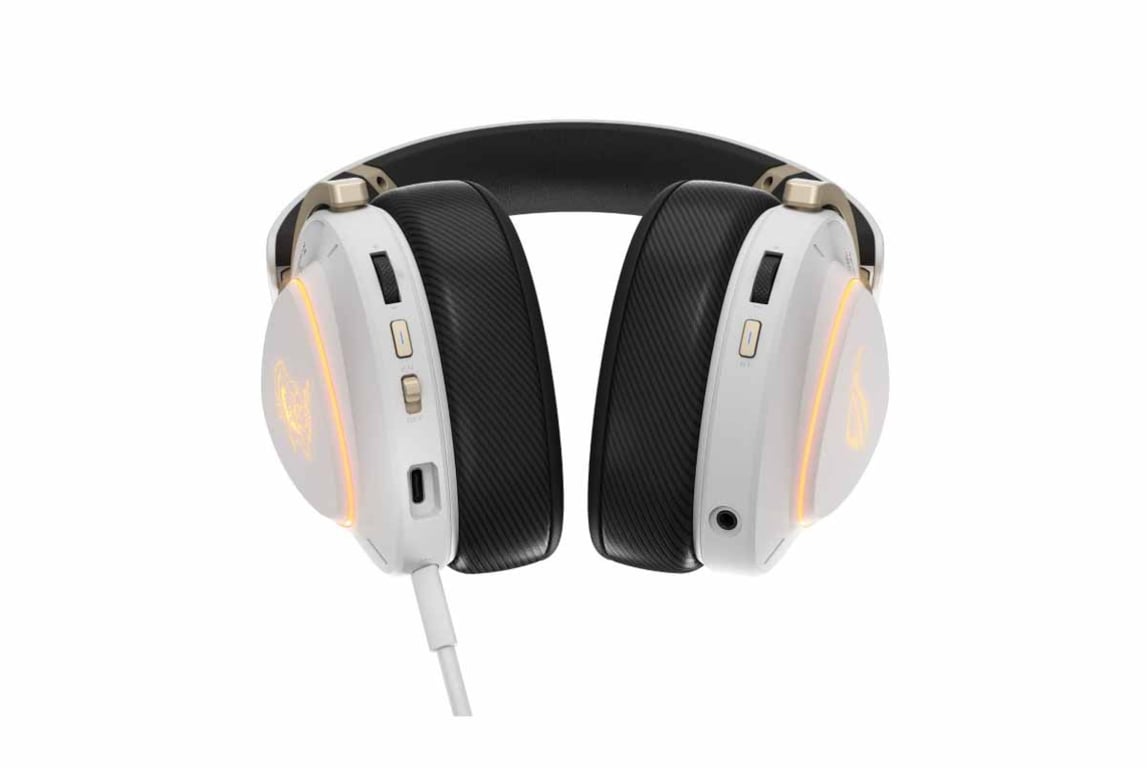Casque Gaming Sans Fil ASUS ROG Delta II Kojima Productions – 90YH04C0-BHUA10, Autonomie 110h - vue 4