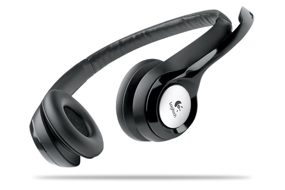 Logitech ClearChat Comfort Auriculares con cable para llamadas/música Negro