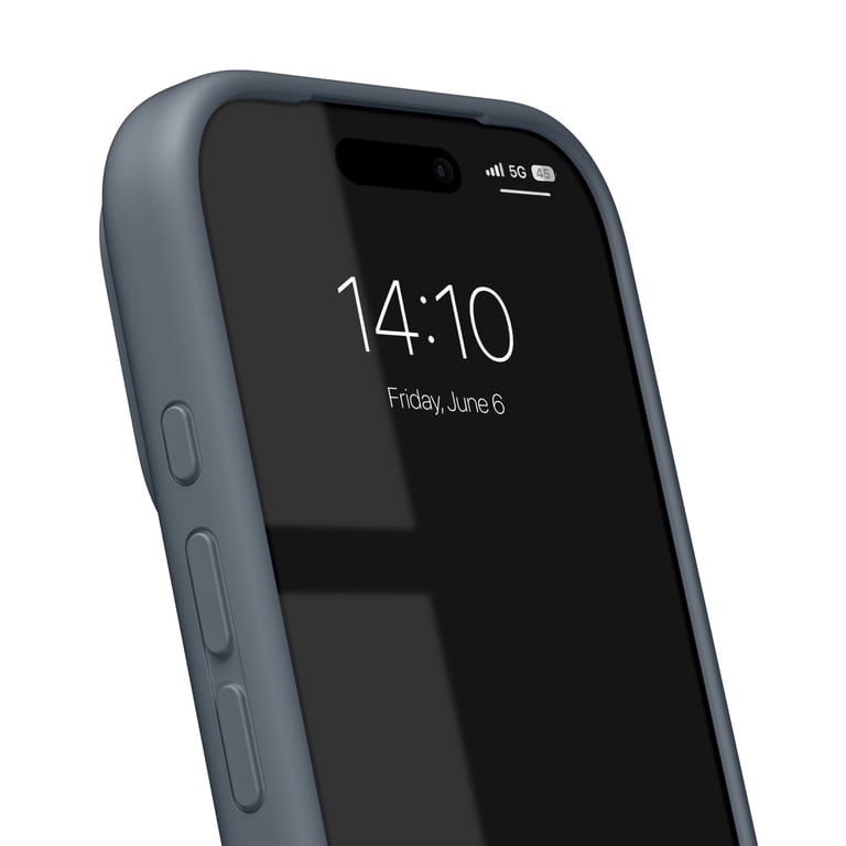 iDeal of Sweden Coque en silicone avec MagSafe pour Apple iPhone 17 Pro - Midnight Blue - Neuf