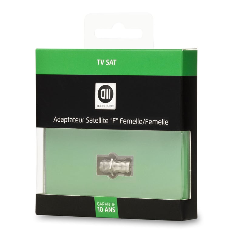 Adaptateur Satelite Fiche F femelle/femelle - Neuf