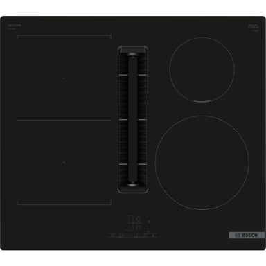 Table de cuisson aspirante induction 60cm 4 foyers 7400w noir - PVS611B16E - Neuf