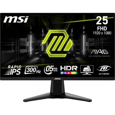 MSI MAG 255XF écran plat de PC 62,2 cm (24.5'') 1920 x 1080 pixels Full HD Noir