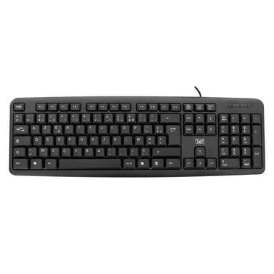 T'nB KBCOMBO1 clavier Souris incluse Universel USB QWERTY Anglais Noir