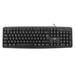T'nB KBCOMBO1 clavier Souris incluse Universel USB QWERTY Anglais Noir