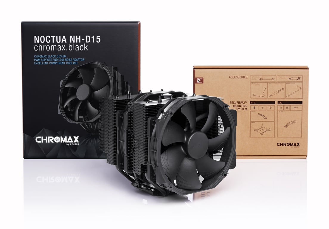 Noctua NH D15 Chromax - vue 3