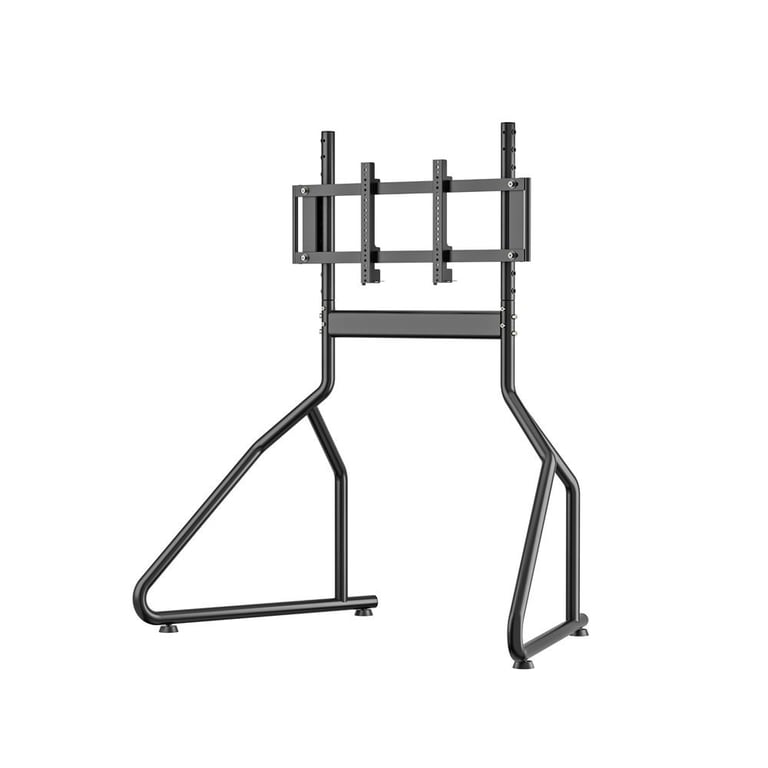Support mural pour écran Oplite R8 simple Noir acier VESA 75x75/100x100 jusqu'à 30 kg inclinaison -15°/+15° rotation 360° réglage de hauteur 6 niveaux - Neuf