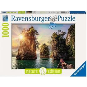 Ravensburger Puzzle Adulte Puzzle 1000 pièces Lac de Cheow LAN Thaïlande Adultes et Enfants à partir de Puzzle de qualité supérieure Paysage & Nature 12000001 - vue 2