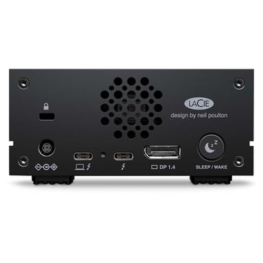 LaCie 1big Dock disco duro externo 8 TB 7200 RPM 3.5'' USB tipo A 3.2 Gen 1 (3.1 Gen 1) Negro