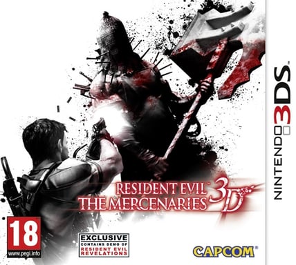 Capcom Resident Evil 3D: The Mercenaries, 3DS Inglés, Italiano Nintendo 3DS