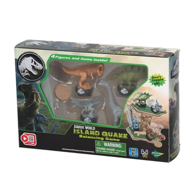 Jurassic World Island Quake juego de equilibrio con los dinosaurios