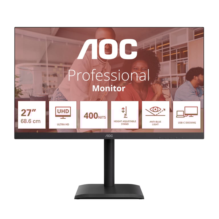 AOC U27E4CV écran plat de PC Neuf - vue 2
