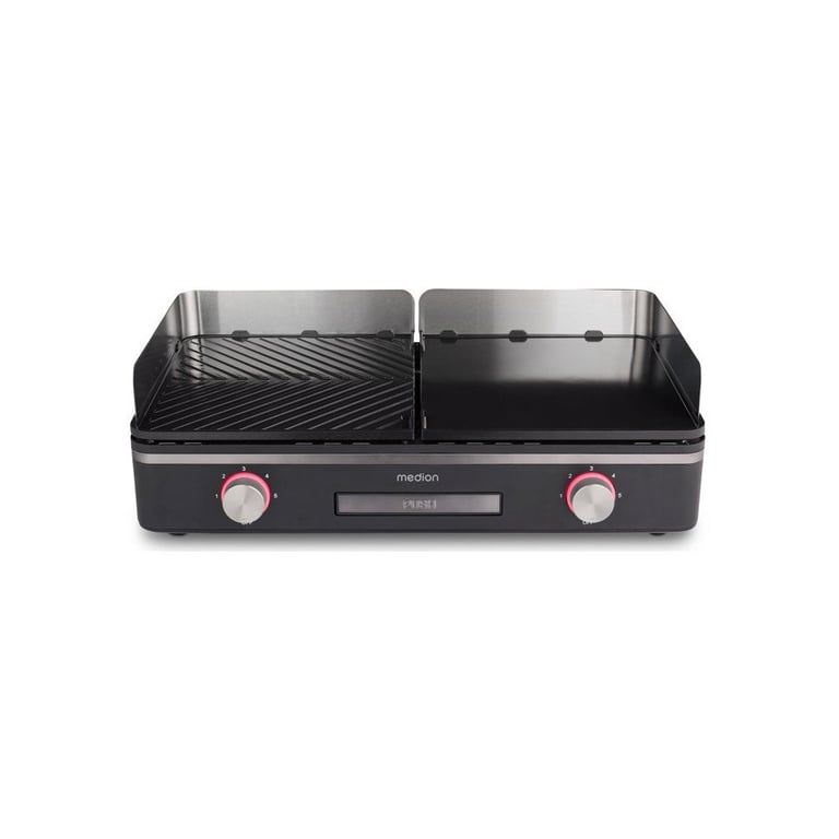 Plancha électrique MEDION MD12027 Double zones de cuisson 521 x 284 x 102cm - vue 2