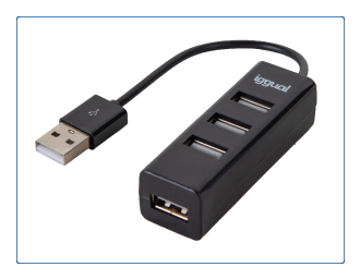 iggual HUB A 4p USB 2.0 480 Mbit/ Neuf - vue 3