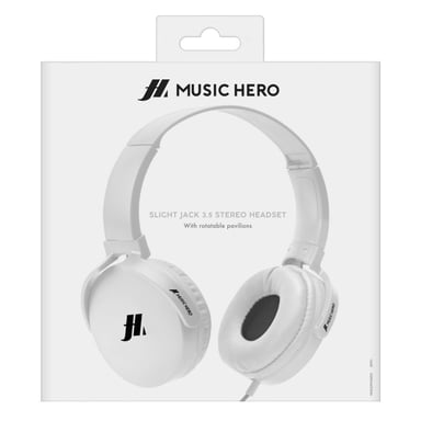 SBS MHEADPHONEW écouteur/casque Écouteurs Avec fil Arceau Appels/Musique Blanc