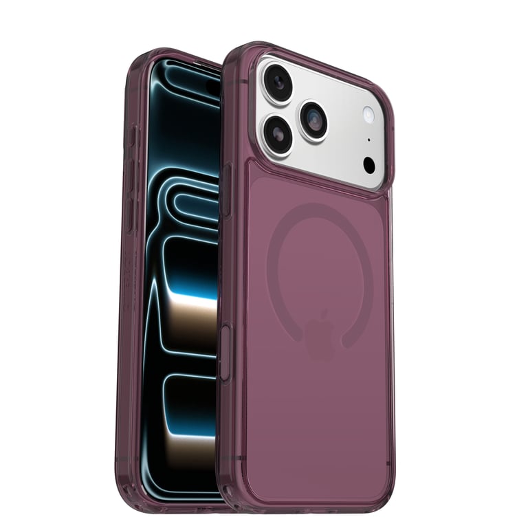 OtterBox Symmetry Series Clear MagSafe Mystery Clear iPhone 17 Pro Max - vue 4