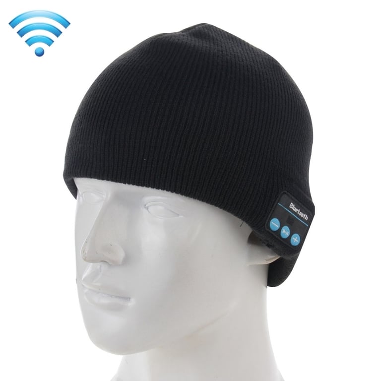 Sans fil Bluetooth Bonnet tricoté chapeau avec casque musique