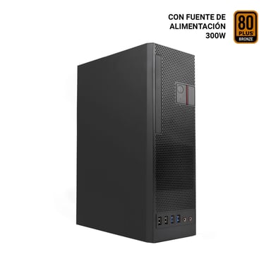 CoolBox CAJA MATX SLIM T360 USB3.2 GEN1 FTE.300TBZ 300W 80+BRONZE
