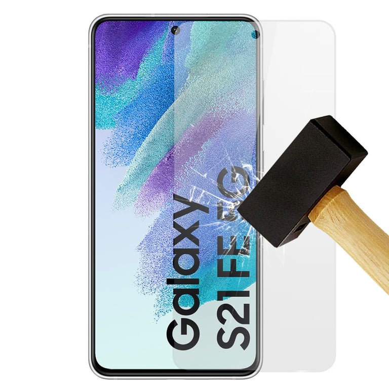 Antichoc Coque pour Samsung Galaxy S21 FE 5G avec 1 Verre Trempé