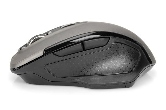 Digitus Wireless Optical Mouse, 6 botones, Ergonomic