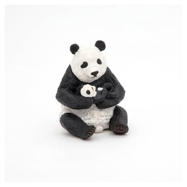 PAPO Estatuilla de mamá y bebé panda - Suavidad y emoción