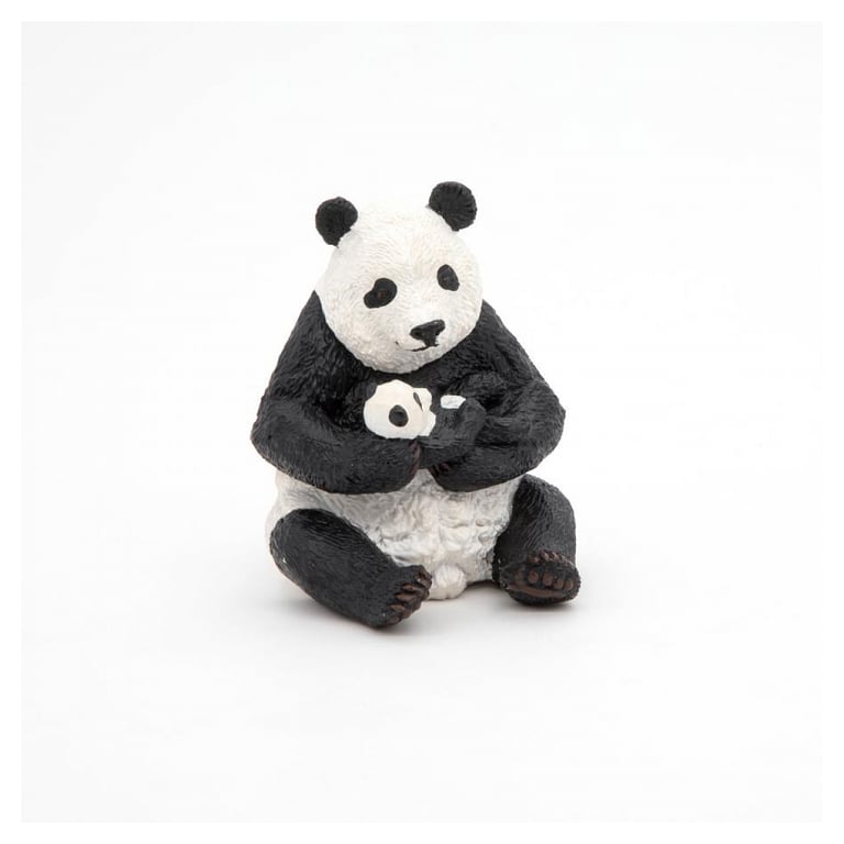 Figurine de Panda Maman et Bébé PAPO Douceur et Émotion Neuf - vue 4