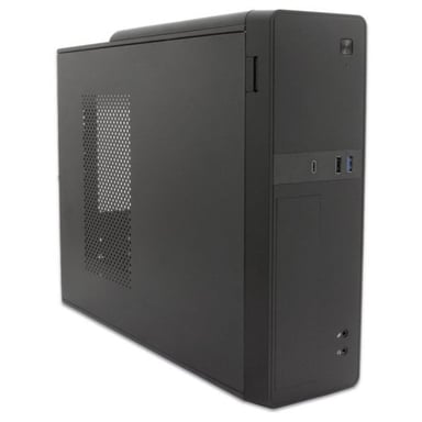 CoolBox T310 Slim MATX USB-C Negra + Fuente de Alimentación 500W