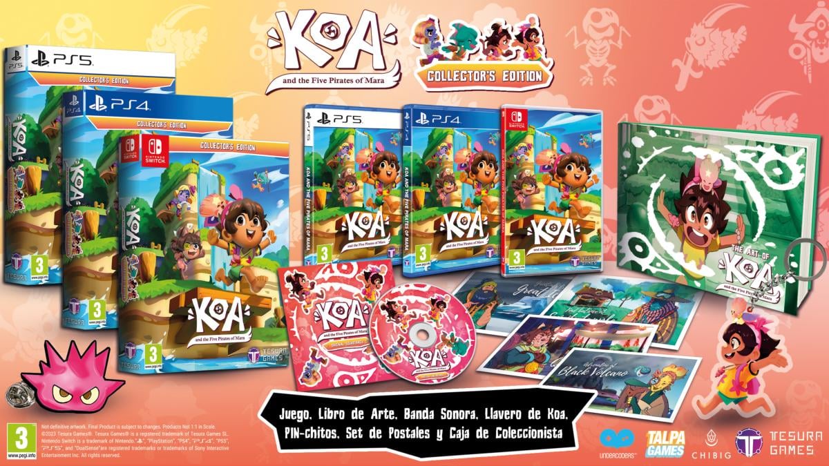 Koa and the Five Pirates of Mara Collector's Edition Nintendo SWITCH
