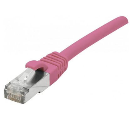 Hypertec 854355-HY câble de réseau Rose 10 m Cat6a F/UTP (FTP)