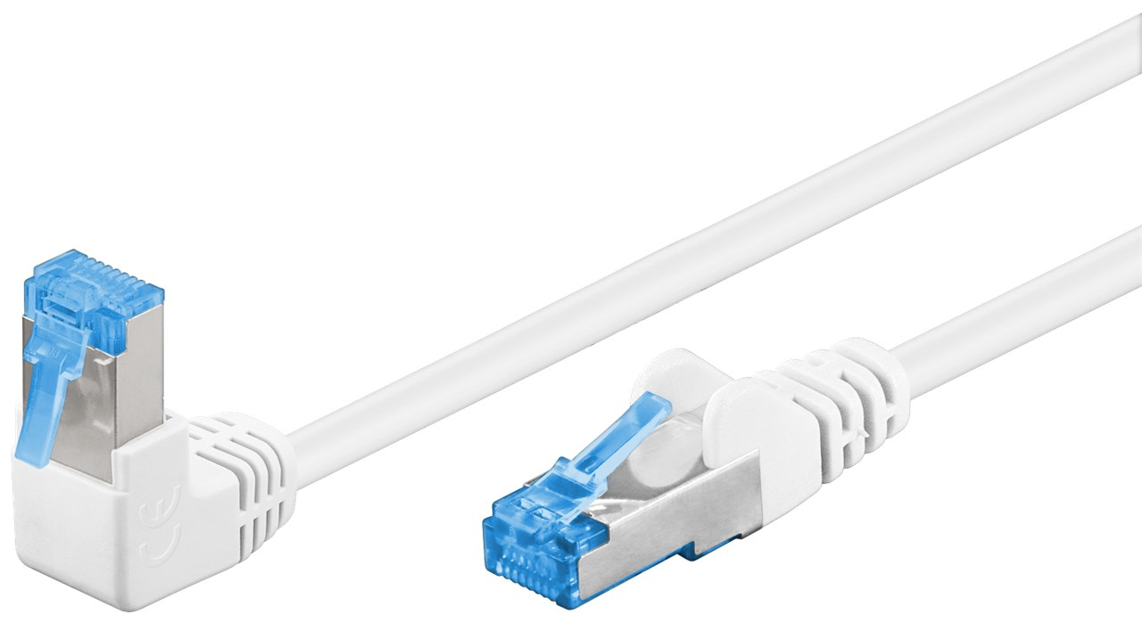 Wentronic 51568 câble de réseau Blanc 10 m Cat6a S/FTP (S-STP) - Neuf