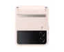 Custodia in pelle per Samsung Galaxy Z Flip 4 compatibile con la ricarica wireless