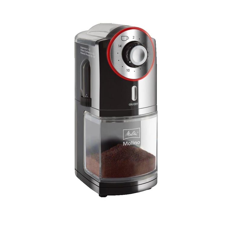 Moulin à Café Melitta Molino – 100 Watt, Fonctionnement Électrique - vue 3