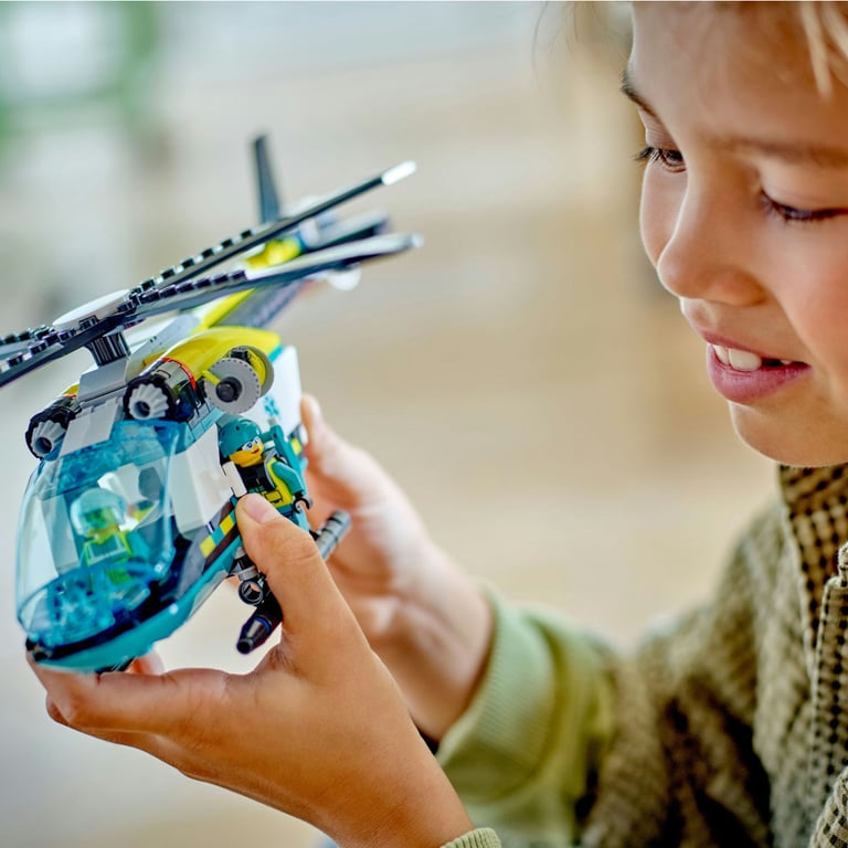 LEGO City 60405 'hélicoptère des urgences - vue 3