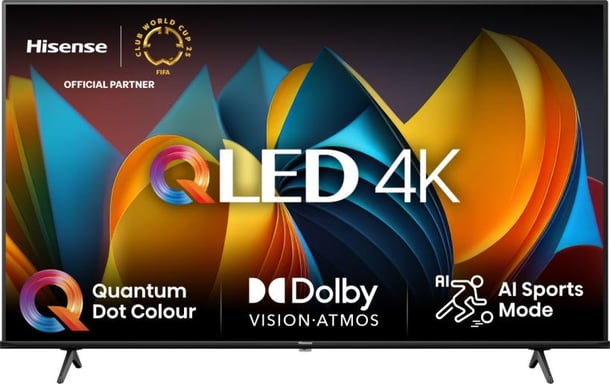Hisense 43E79NQ 108cm QLED TV 4K UHD 2024 - 2 años de garantía