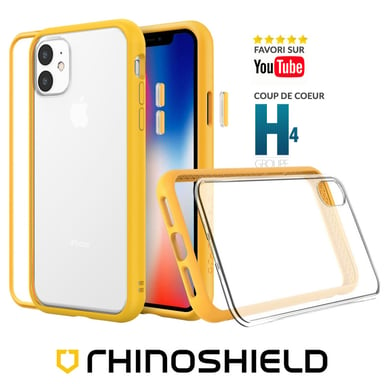 Funda RhinoShield Mod NX compatible con [iPhone 11] - Personalizable - Amarillo