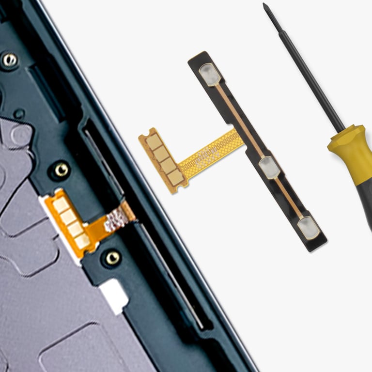 Samsung Galaxy Tab A8 10.5 Nappe Bouton Power & Volume - vue 3