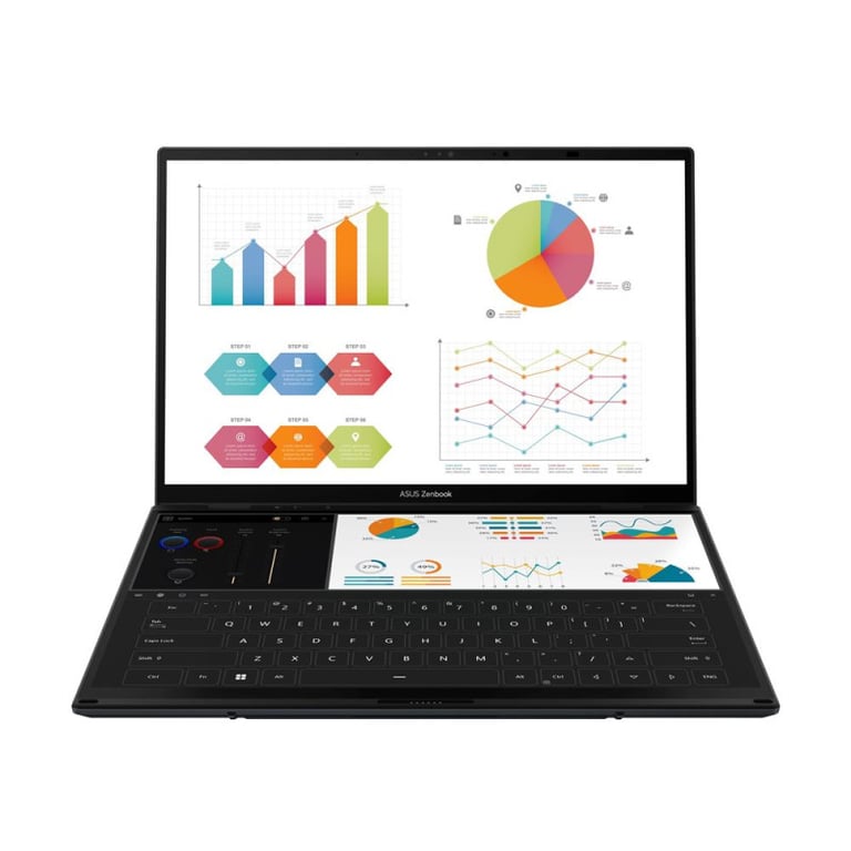 Zenbook Duo UX8406CA 14 Intel Core Ultra 9 RAM SSD - vue 4