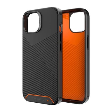 GEAR4 Denali Snap funda para teléfono móvil 15,5 cm (6.1'') Negro, Naranja