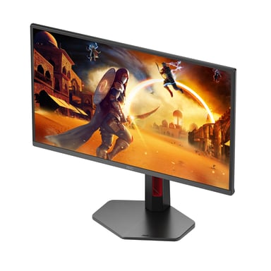 AOC G4 Q25G4SR écran plat de PC 62,2 cm (24.5'') 2560 x 1440 pixels Quad HD LED Noir, Rouge