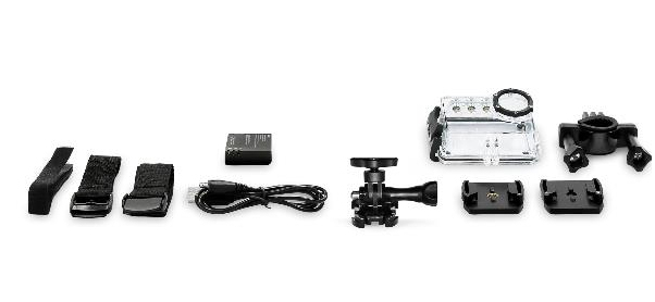 Nilox NXACXMIC caméra pour sports d'action 8 MP 4K Ultra HD CMOS 56,2 g