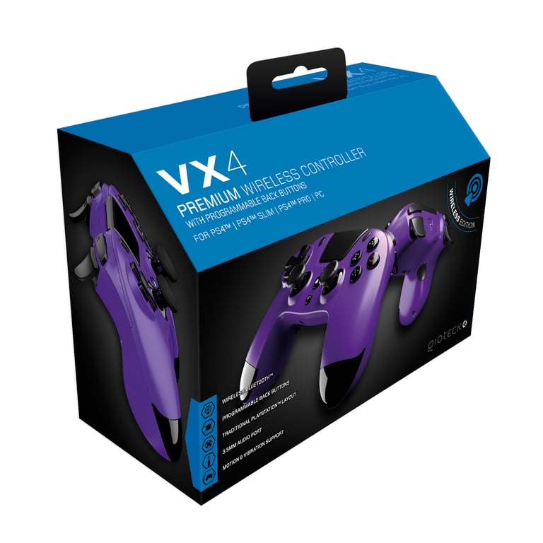 Manette sans fil premium bluetooth VX4 pour PS4 et PC GIOTECK - vue 6