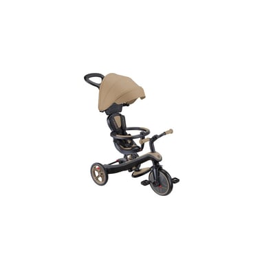 Triciclo evolutivo GLOBBER Explorer Trike 4 en 1 V2 4 modos, asiento ajustable, toldo, arnés de 5 puntos Arena
