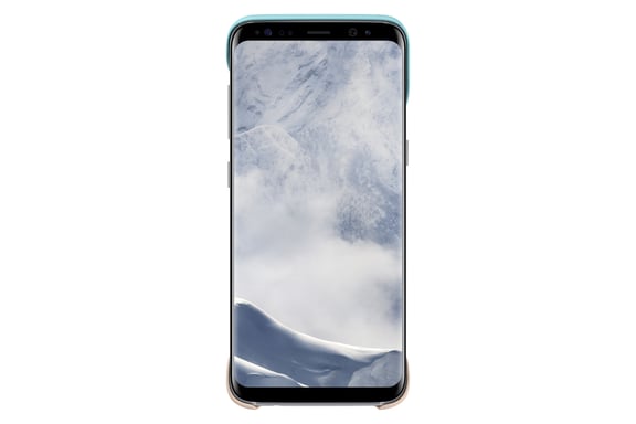 Samsung EF-MG950 coque de protection pour téléphones portables 14,7 cm (5.8'') Housse Beige, Turquoise