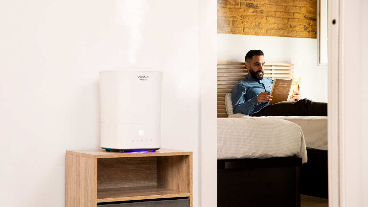 Humidificateur Cecotec BreezeCare 3500 Warm – 400 ml/h, Réservoir 5,5L, 22h Autonomie - vue 9