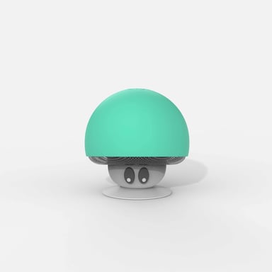 Mobility on Board Enceinte Mushroom Gris, Turquoise 3 W