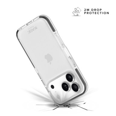 Custodia Sportiva in Rete di Plastica Riciclata per Apple iPhone 17 Pro, Nero