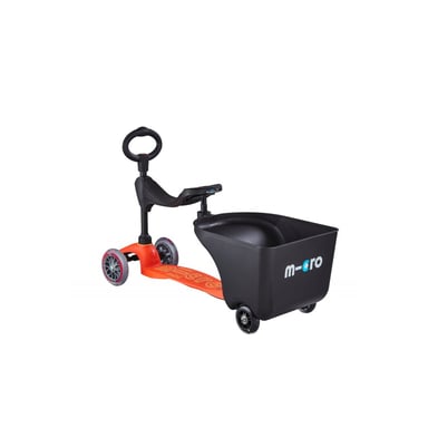 Micro Trailer Trolley Negro para Scooters y Draisers