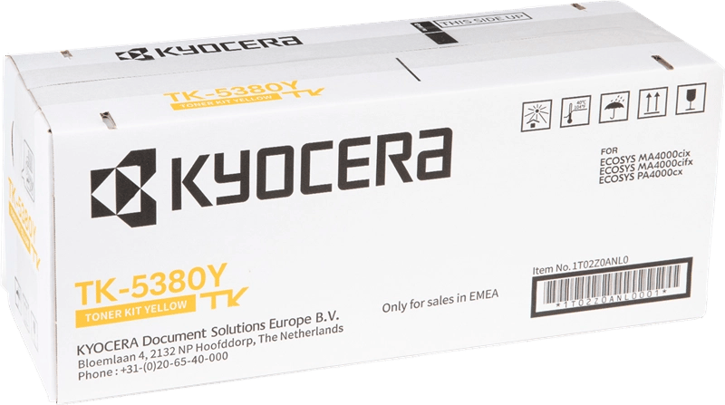 Kyocera Tk Toner Yellow 1t02z0anl0 Kyocera Pa 4000 - vue 2